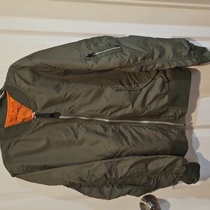 Alpha Industries olive bomber